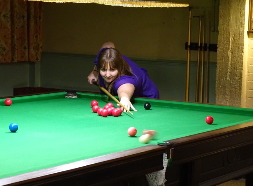 WEBSF Ladies Snooker Open Runner-up - Traci Wannell 2019